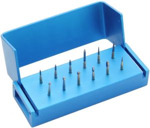 Tungsten trimming and finishing burs kit